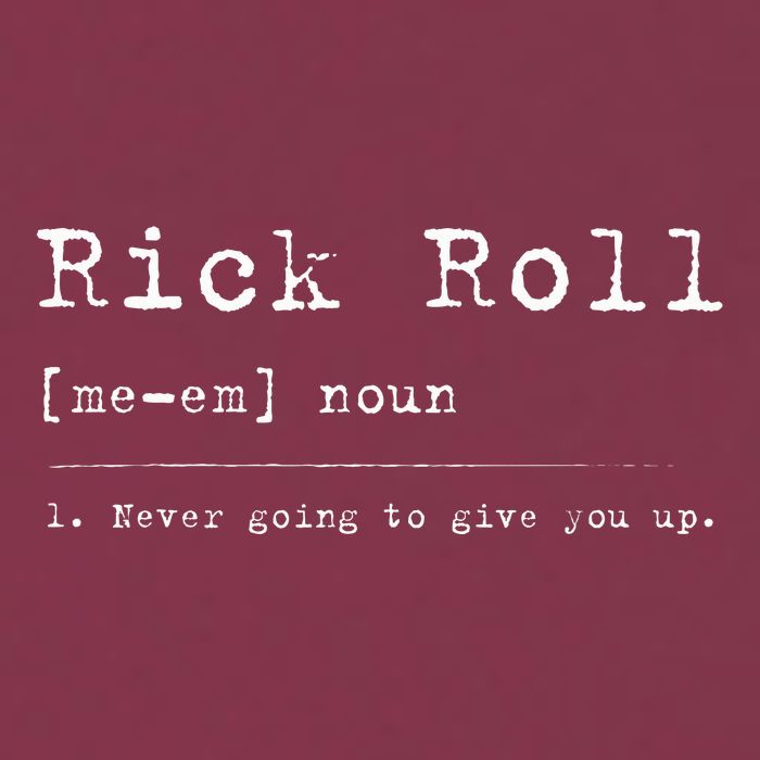 Rick Roll Definition Meme 16oz Travel Tumbler