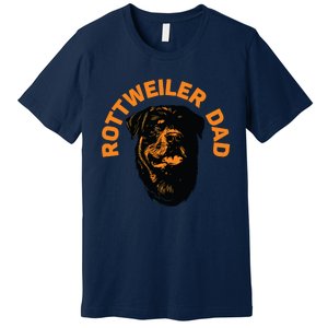 Rottweiler Rottie Dad Daddy Father Funny Premium T-Shirt