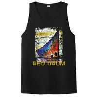 Redfish Red Drum Salty Dad Gift Saltwater Fishing Ocean Fish PosiCharge Competitor Tank