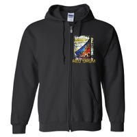 Redfish Red Drum Salty Dad Gift Saltwater Fishing Ocean Fish Full Zip Hoodie