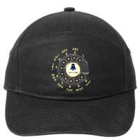 Retro Rotary Dial 7-Panel Snapback Hat