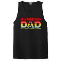 Retro Running Dad Apparel Funny Marathon PosiCharge Competitor Tank