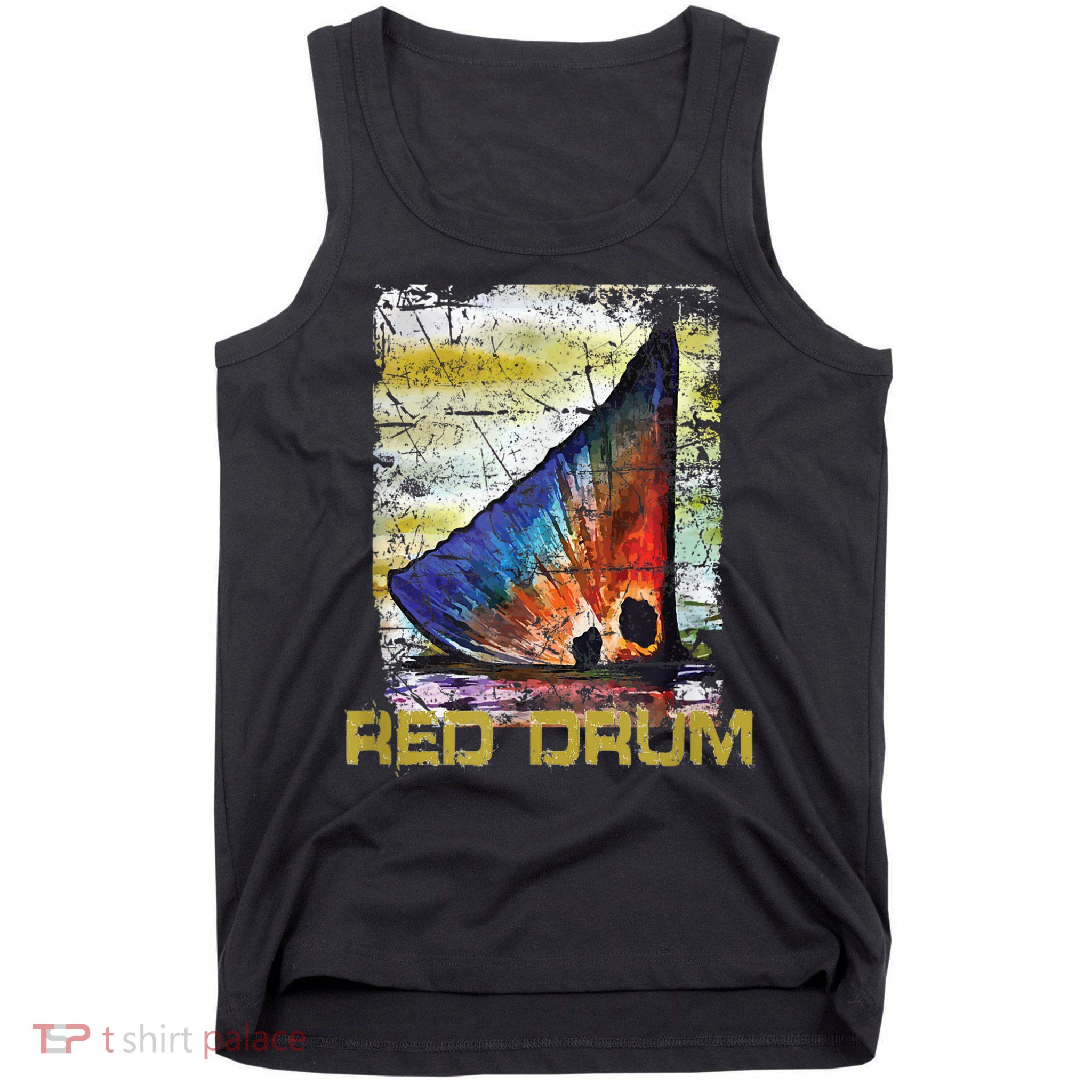 Redfish Red Drum Salty Dad Saltwater Fishing Ocean Fish Tank Top