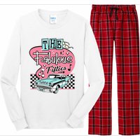 Retro Rockabilly Dance Party Long Sleeve Pajama Set