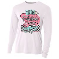 Retro Rockabilly Dance Party Cooling Performance Long Sleeve Crew