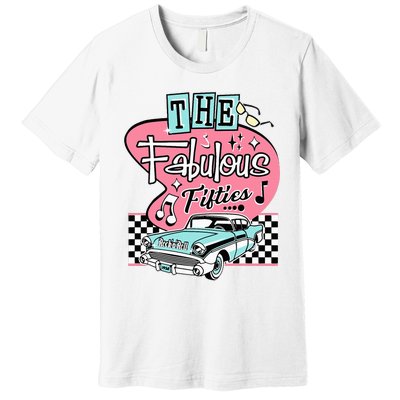 Retro Rockabilly Dance Party Premium T-Shirt