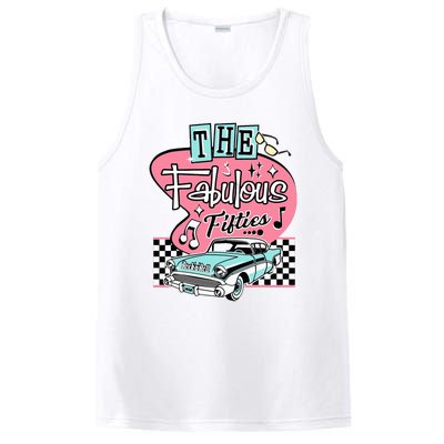 Retro Rockabilly Dance Party PosiCharge Competitor Tank