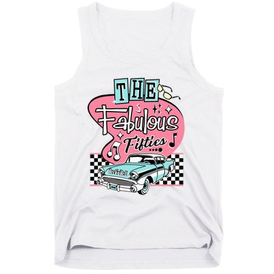 Retro Rockabilly Dance Party Tank Top