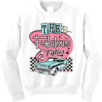 Retro Rockabilly Dance Party Kids Sweatshirt