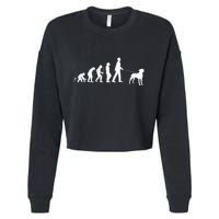 Rhodesian Ridgeback Dog Breed Cropped Pullover Crew