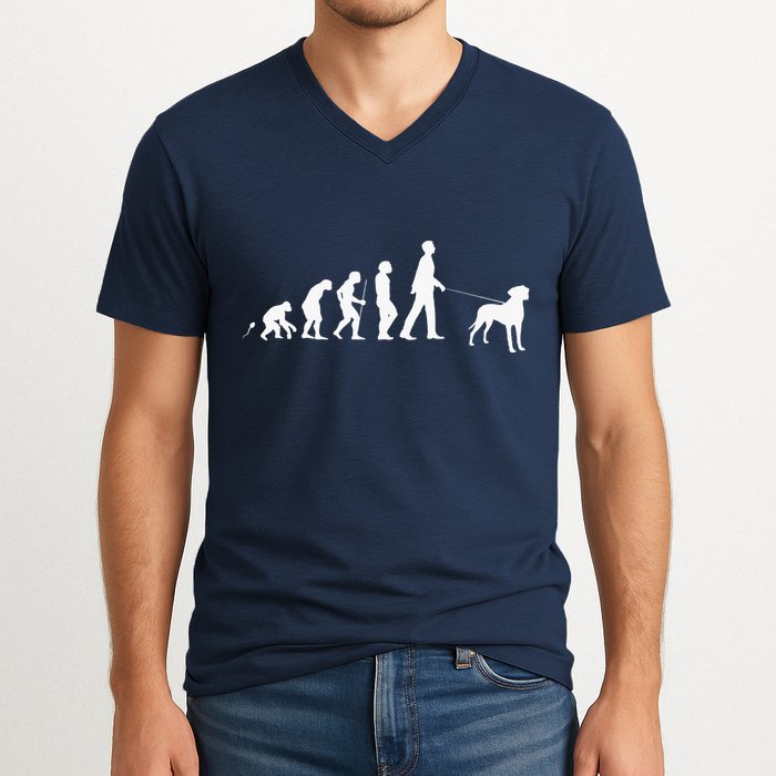 Rhodesian Ridgeback Dog Breed V-Neck T-Shirt