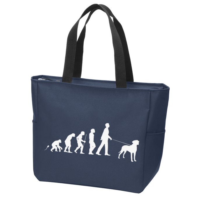 Rhodesian Ridgeback Dog Breed Zip Tote Bag