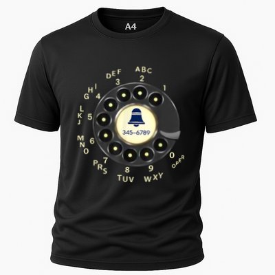 Retro Rotary Dial Phone Performance Shirt