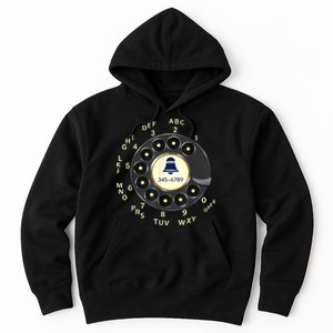 Retro Rotary Dial Phone Hoodie