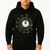 Retro Rotary Dial Phone Hoodie