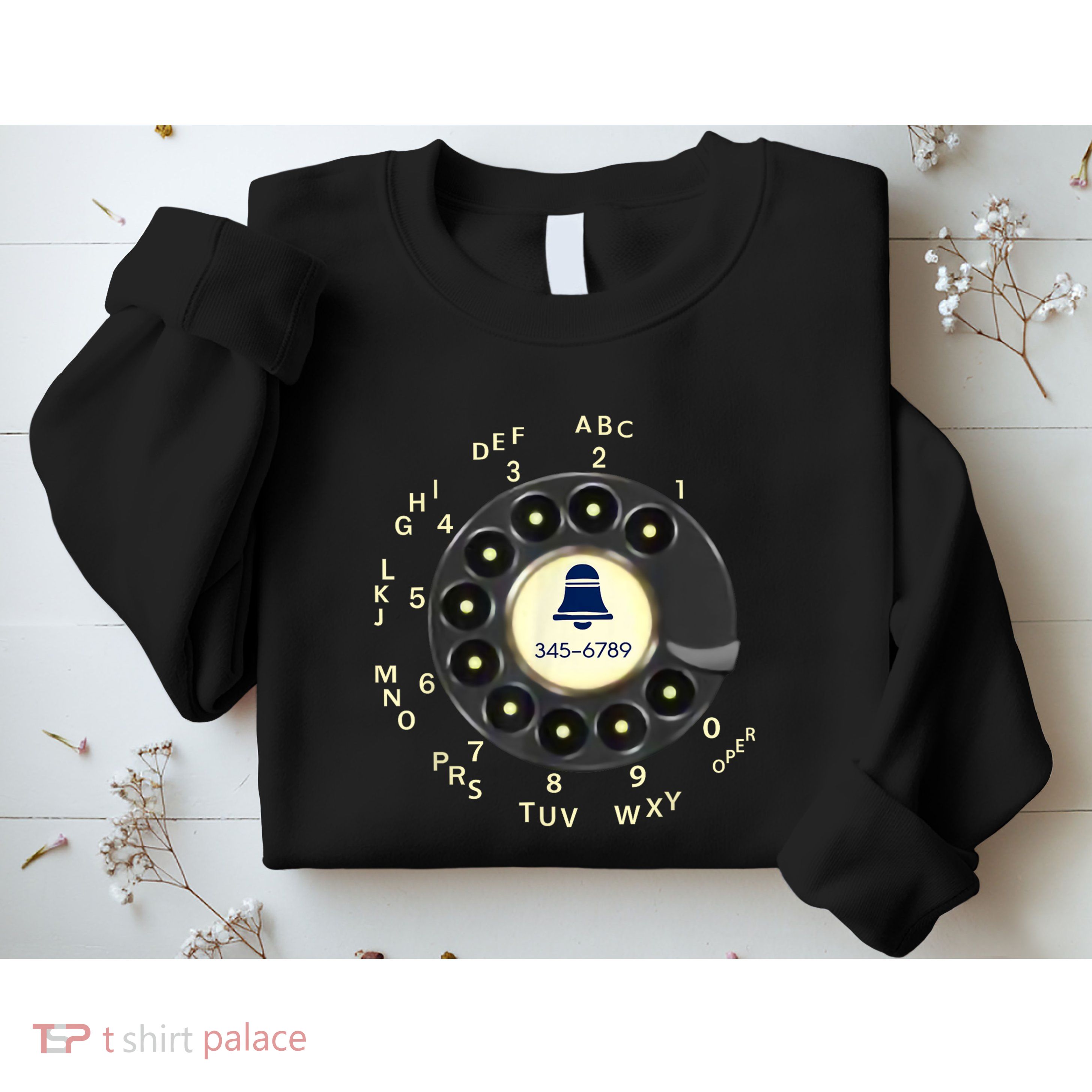Retro Rotary Dial Phone Sweatshirt