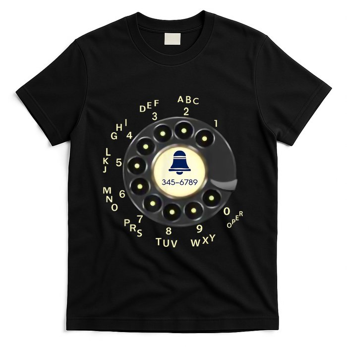 Retro Rotary Dial Phone T-Shirt