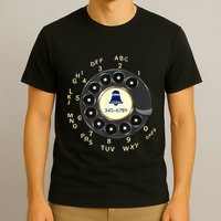 Retro Rotary Dial Phone T-Shirt