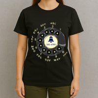 Retro Rotary Dial Phone T-Shirt