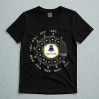 Retro Rotary Dial Phone T-Shirt