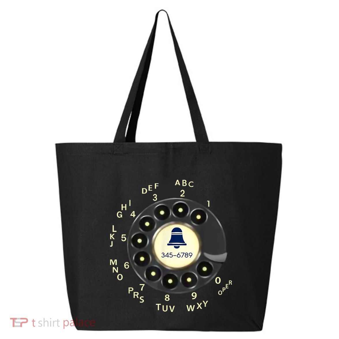 Retro Rotary Dial Phone 25L Jumbo Tote