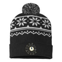 Retro Rotary Dial Phone USA-Made Snowflake Beanie