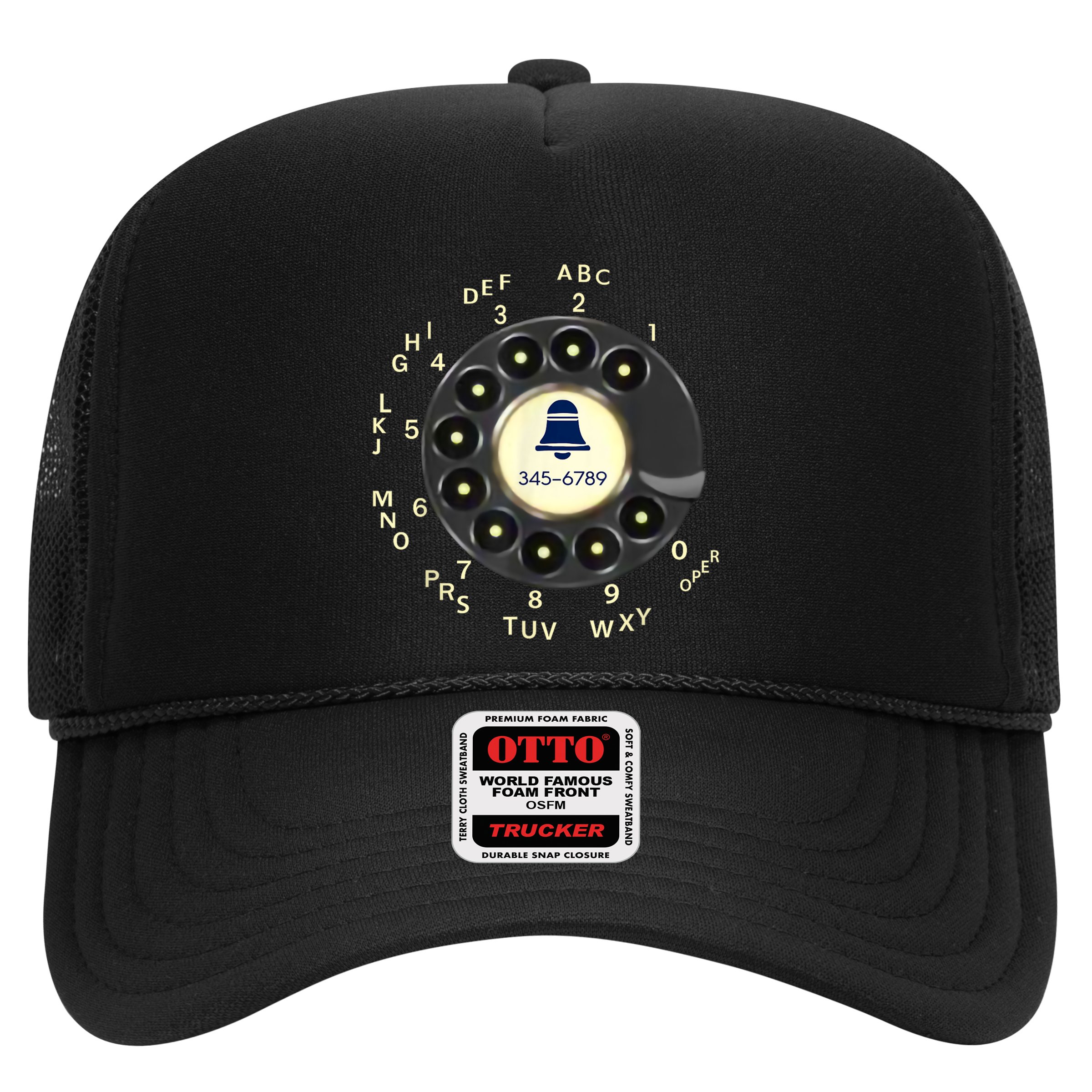 Retro Rotary Dial Phone Hat