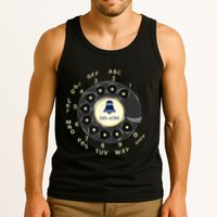Retro Rotary Dial Phone Tank Top