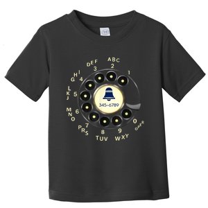 Retro Rotary Dial Phone Toddler T-Shirt