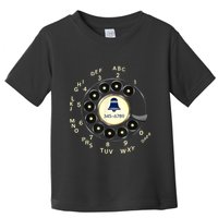 Retro Rotary Dial Phone Toddler T-Shirt