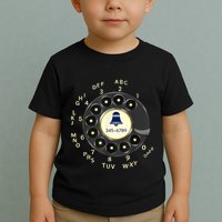Retro Rotary Dial Phone Toddler T-Shirt