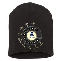 Retro Rotary Dial Phone Short Acrylic Beanie