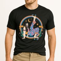 Retro Roller Disco Girl Cooling Performance Crew T-Shirt