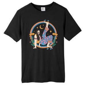 Retro Roller Disco Girl Tall Fusion ChromaSoft Performance T-Shirt