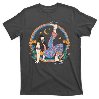 Retro Roller Disco Girl T-Shirt