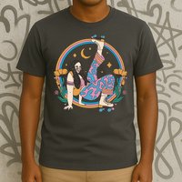 Retro Roller Disco Girl T-Shirt