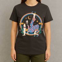 Retro Roller Disco Girl T-Shirt