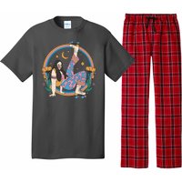 Retro Roller Disco Girl Pajama Set