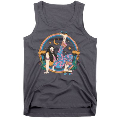 Retro Roller Disco Girl Tank Top