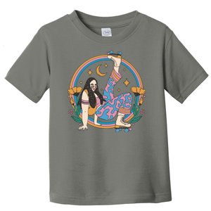 Retro Roller Disco Girl Toddler T-Shirt