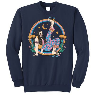 Retro Roller Disco Girl Sweatshirt