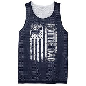 Rottweiler Rottie Dad American Us Flag Dog Mesh Reversible Basketball Jersey Tank