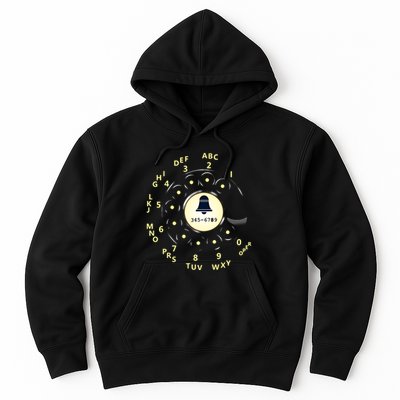 Retro Rotary Dial Hoodie