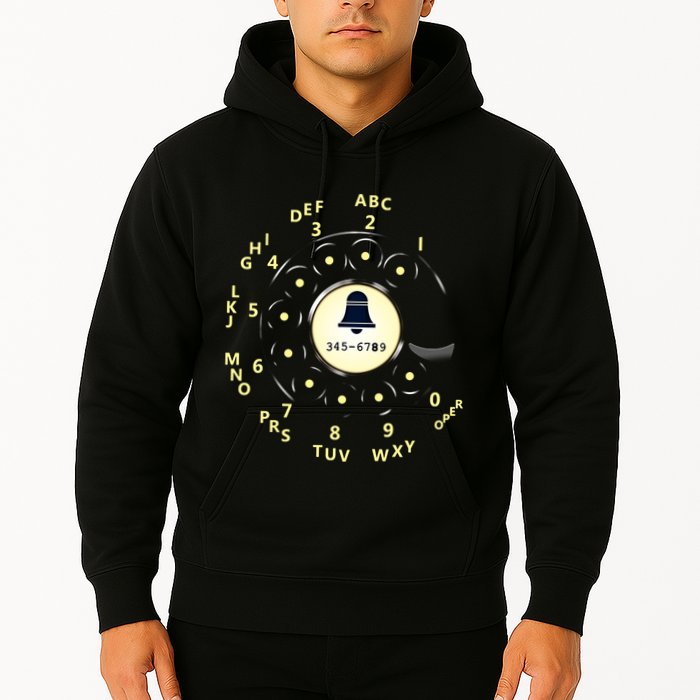 Retro Rotary Dial Hoodie