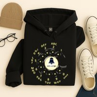 Retro Rotary Dial Hoodie