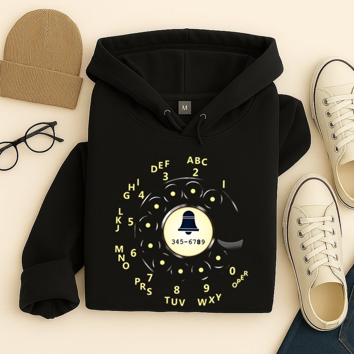 Retro Rotary Dial Hoodie