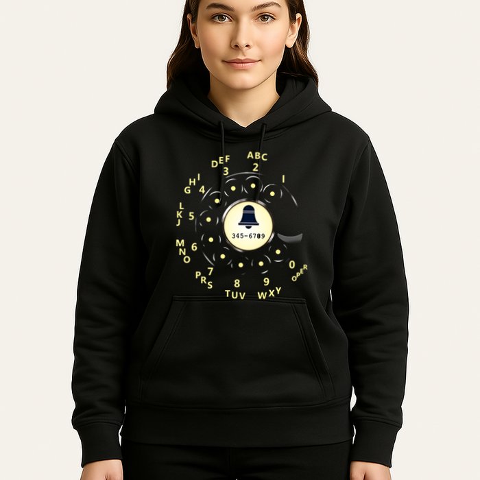 Retro Rotary Dial Hoodie