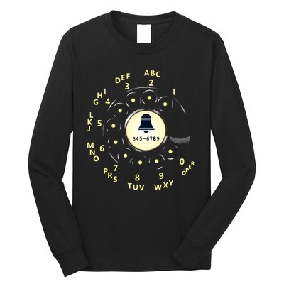 Retro Rotary Dial Long Sleeve Shirt