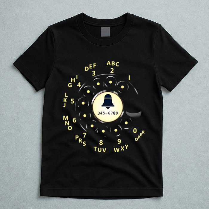 Retro Rotary Dial T-Shirt