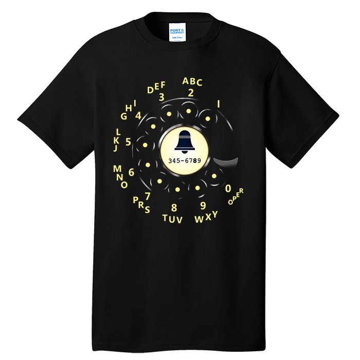 Retro Rotary Dial Tall T-Shirt